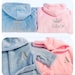 Personalised Baby Dressing Gown, Bath Robe Embroidered Name, dob, initials crown Party, Birthday, Christmas, Infant, Toddler Girl Boy Gift 