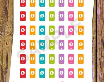 42 Stickers pour téléphone portable Stickers factures Stickers agenda Stickers fonctionnels Stickers facture de téléphone Stickers paiement Stickers agenda Icon A149