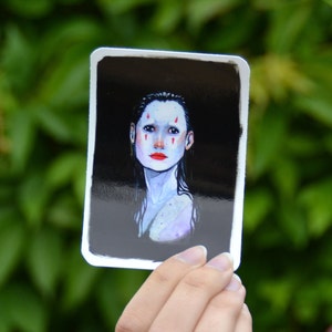 Sad Clown Vinyl Sticker