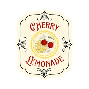 Cherry Lemonade PNG & JPG (File Only)