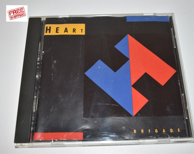 Heart - Brigade 1990 CD, Rock and Roll, Rock, Capitol Records, Sound Lab, Heart Rock N Roll, Heart Music, Ann and Nancy Wilson