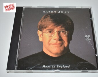 Elton John - Made In England 1995 CD, Rock and Roll, Rock, Rocket Records, Elton John Rock N Roll, Elton John Music, Elton John