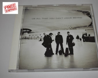 U2 - All That You Cant Leave Behind 1999 CD, Rock and Roll, Rock, Universal International Records, U2 Rock N Roll, U2 Rock, U2 Interscope