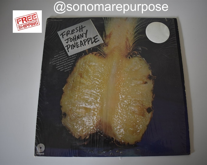Vintage Original Hawaiian Vinyl Record Album, Fresh Johnny Pineapple, RARE Vintage Record, Vintage Hawaii, Hawaiian, Hawaii, Pineapple, Tiki