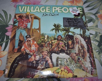 Vintage Village People - Go West Vintage 1979 LP Casablanca Vinyl Record Album, Vintage Record, Vintage 1970s,Disco Era,Vintage Disco Record