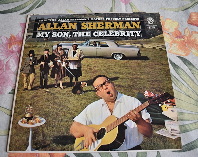 Vintage Allan Sherman – My Son, The Celebrity Vinyl Record W 1487, Allan Sherman Comedy Records 1960's, Comedy Record, Parody Record