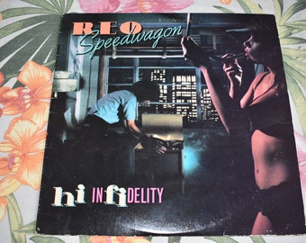 Vintage REO Speedwagon Live You Get What You Play For, Vinyl Near Mint Stereo LP Album Vintage Record, Rock Record, Rock and Roll Record