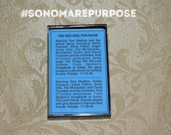 Vintage The Red Skelton Comedy Show Cassette Tape, Vintage Cassette Tape, Ole Time Radio Show, Vintage Comedy Radio Show, Comedy