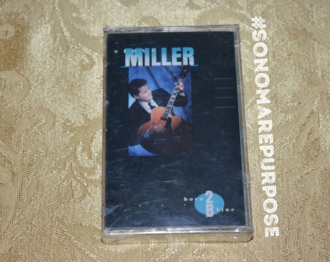 Vintage (Still Sealed) Steve Miller Born 2 B Blue Cassette Tape, Blues Rock Music, Rock N Roll, The Steve Miller Band, MINT Cassette Tape
