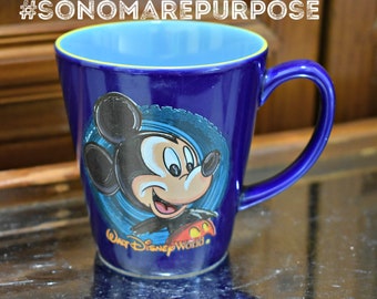 Vintage Disneyland Walt Disney World Mickey Mouse Coffee Tea Cup Mug 16oz, Disneyland Coffee Mug, Walt Disney World Cup, Mickey Mouse Coffee