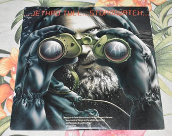 Vintage Jethro Tull – Stormwatch Prog Rock Vinyl Record LP Album CHR 1238, Vintage Record, Rock Record, Rock and Roll Vinyl, Art Rock