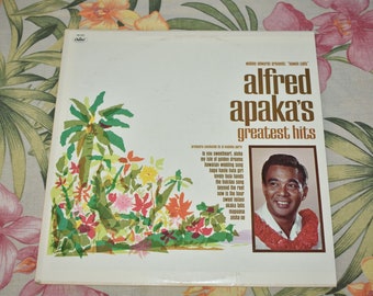 Alfred Apaka – Alfred Apaka's Greatest Hits, RARE Vintage Record, Vintage Hawaii,Hawaii,Pineapple,Hawaiian Vinyl Record Album T-2088 Capitol