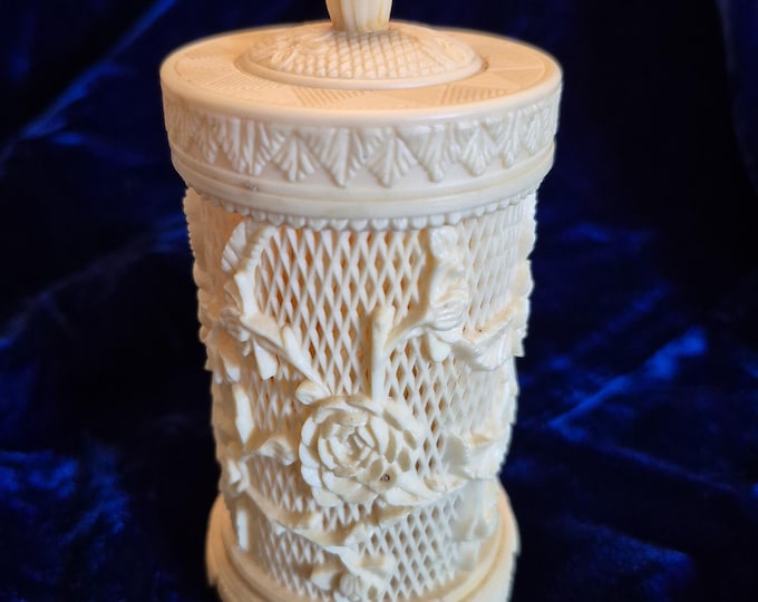 Vintage Agiftcorp Hong Kong China Plastic Lace appetizer Hors D'oeuvre Cocktail Pick Forks with Holder, Cocktail Party, Asian Style Kitchen