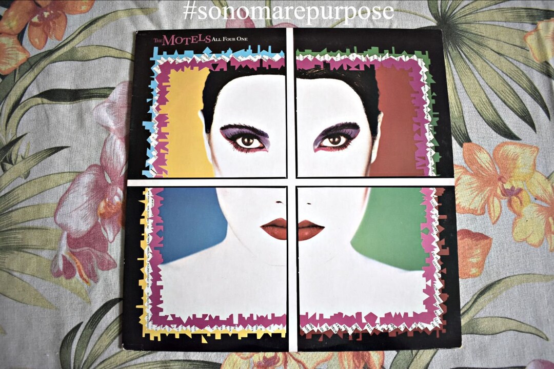 Vintage the Motels All Four One Vintage Vinyl Record Near Mint
