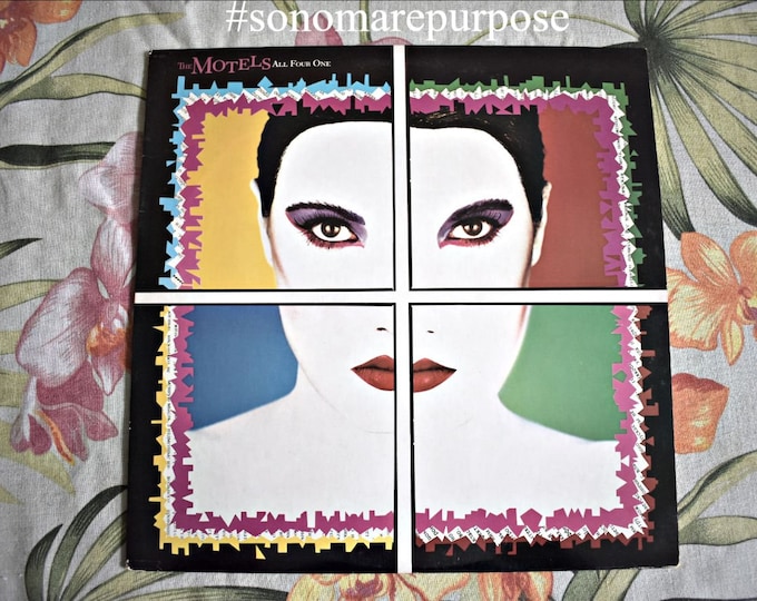 Vintage The Motels  All Four One Vintage Vinyl Record Near Mint Album Record, New Wave Rock Music, The Motels, Martha Davis, Guy Perry
