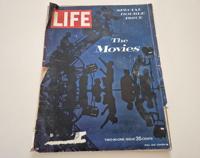 Vintage LIFE Magazine December 20 1963 The Movies Special Double Issue Hollywood, Vintage LIFE Magazine
