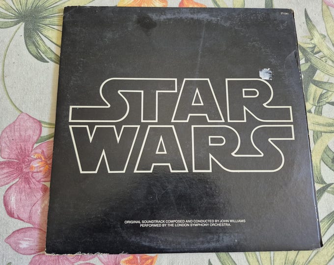 STAR WARS Original Soundtrack 2 lp Record gatefold 1977 2T-541 vinyl Vintage Vinyl Album Record, Star Wars Record