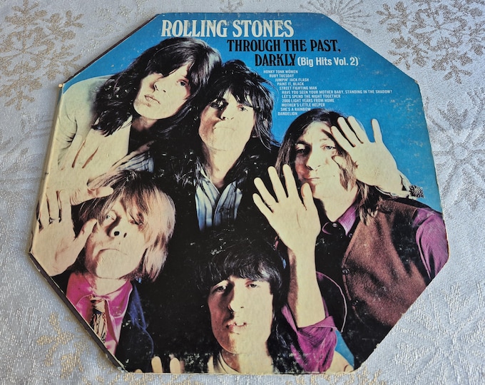 Vintage Rolling Stones – Through The Past, Darkly (Big Hits Vol. 2), Vinyl Record, London Records – NPS-3, Mick Jagger, Keith Richards