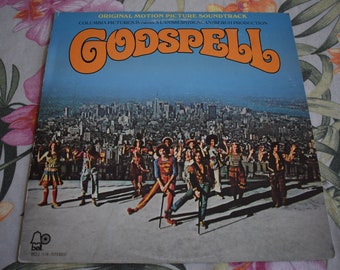 Vintage "Godspell" Original Motion Picture Soundtrack – Godspell Vinyl Record, BELL 1118, Record LP Album, Vinyl, Soundtrack