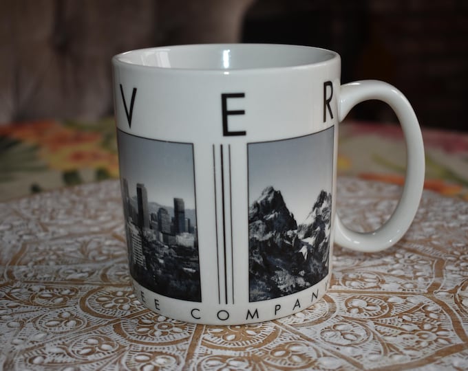 Starbucks Denver Barista City Scenes Series Coffee Tea Mug 18 oz, Starbucks Coffee Mug, Starbucks Label, Starbucks Coffee, Starbucks,Mermaid
