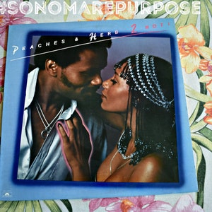 Peaches And Herb 2 Hot! Shake your groove thing, Original Vinyl Album,1978 Near Mint,Vintage Record,Vintage 1970s, Disco Era,Vintage Records
