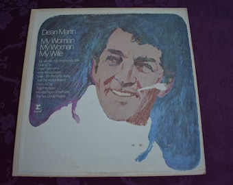 Dean Martin – My Woman, My Woman, My Wife Vinyl 33 LP Pop Music Vintage Vinyl Record Album Stereo 1970, Dean Martin, Rat Pack Music, 6403