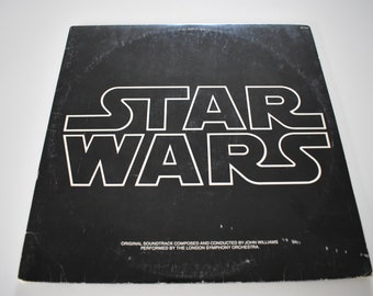 STAR WARS Original Soundtrack 2 lp Record gatefold 1977 2T-541 vinyl with insert Vintage Vinyl Album Record, Star Wars Record