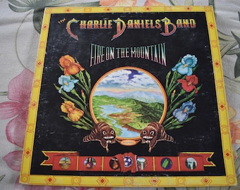 The Charlie Daniels Band – Fire On The Mountain Vinyl LP 1974  LP Vintage Vinyl Record Album, Southern Rock Country Record, Country JE 34365
