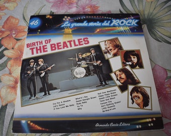 The Beatles Birth of The Beatles Vinyl LP Near Mint Vintage Album Record GSR-46, La Grande Storia Del Rock, Rock & Roll, Beat, Import Record