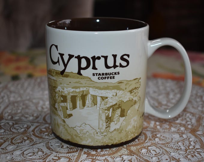 Starbucks Cyprus Greece Location Coffee Tea Mug 16oz, Starbucks Retro Coffee Mug, Starbucks Label, Starbucks Coffee, Starbucks, Mermaid