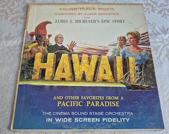 Hawaii And Other Favorites From A Pacific Paradise, RARE Vintage Record, Vintage Hawaii, Original Hawaiian Vinyl Record Tiki Style SF-269100