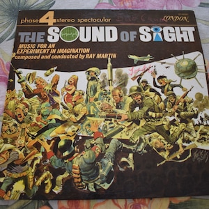Ray Martin – The Sound Of Sight Vintage Vinyl Album Record SP 44040, London Records, Music for an Experiment in Imagination, Ray Martin