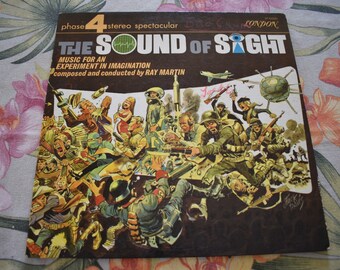 Ray Martin – The Sound Of Sight Vintage Vinyl Album Record SP 44040, London Records, Music for an Experiment in Imagination, Ray Martin