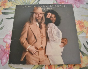 Leon Russell, Leon & Mary Russell Wedding Album PA 2943, Vintage Vinyl Record LP Album, Southern Rock, Louisiana Blues, Bayou Funk