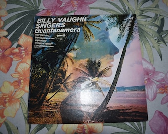 Vintage Billy Vaughn Singers – Guantanamera, RARE Vintage Record, Vintage Hawaii, Hawaii, Pineapple,  Tiki Style Album, SPC-3195