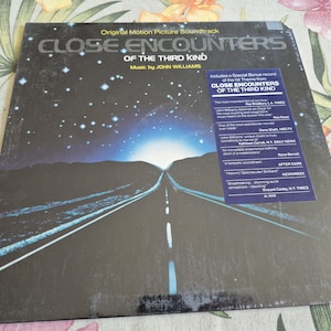 SEALED - Close Encounters of The Third Kind Original Soundtrack 1977 Vintage Vinyl Record Album Original Soundtrack Recording John Williams