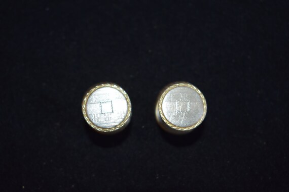 Baer & Wilde Kum A Part Cuff Links Vintage Art De… - image 3