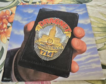 Vintage 1987 Dragnet - Music From The Motion Picture Soundtrack Vinyl Record, MCA 6210,