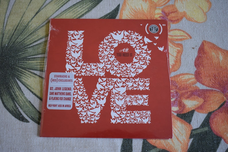All You Need is Love Starbucks by Various Artists CD, Starcon New