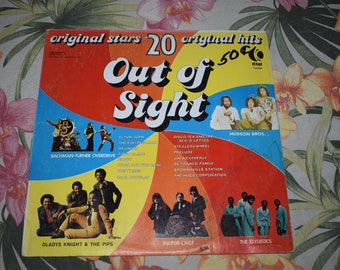 Various – Out of Sight K-Tel – TU2390 Vintage Vinyl Record , Various Artists, Bachman Turner Overdrive, Elton John, Kool & The Gang,Kiki Dee