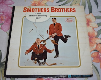 Vintage The Smothers Brothers – "It Must Have Been Something I Said!" Vinyl Record, Vintage Vinyl Comedy Record, MG-20904,Mid Century Comedy