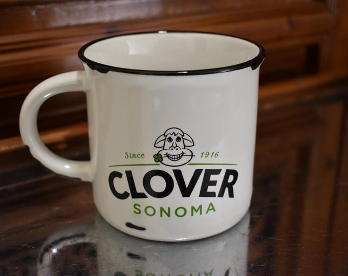Clo The Cow - Clover Milk Sonoma It matters where your Milk comes from Coffee Tea Mug, Clo the Cow, Cow Coffee Mug, Cow Tea Mug, Coffee, Tea