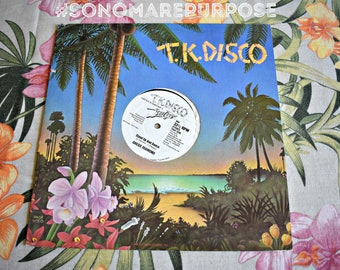Gregg Diamond Danger - Stand up and Dance, TK Disco Vinyl Record Promo 12" , Vintage Record, Vintage 1970s, Disco Era, Vintage Disco Record