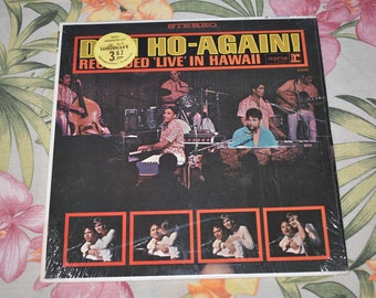 Don Ho - Again! Recorded Live in Hawaii RS-6186, RARE Vintage Record, Vintage Hawaii, Hawaiian, Hawaii, Hawaiian Vinyl Record Album