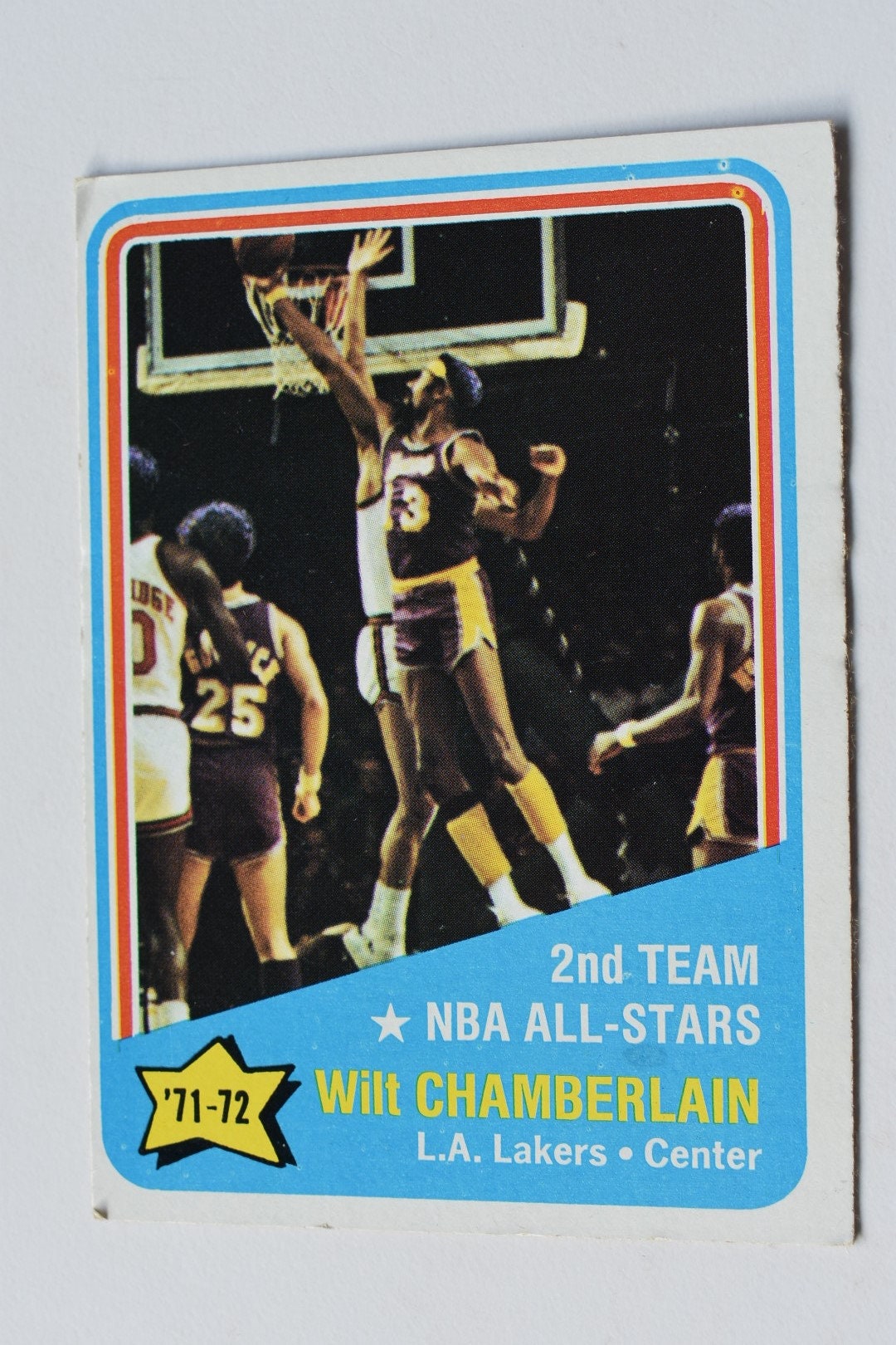 Wilt Chamberlain's jersey from first L.A. Lakers championship team