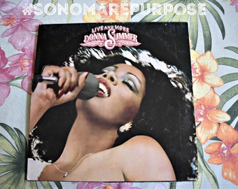 Donna Summer Live and More Vintage Vinyl Record Album Stereo 1978, Casablanca Records, Near Mint, Last Dance Disco Record, Donna Summer