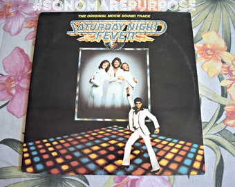 Saturday Night Fever Original Soundtrack Vintage Vinyl Record Album Stereo 1977, RSO Records, Original Sound Track Recording, 2685 123