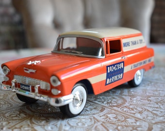 Eastwood Automobilia Lionel 303500 1955 Chevrolet Delivery Truck Bank NIB Bank CAR 1/24 SCALE Diecast Metal, Lionel Delivery Toy Car Bank