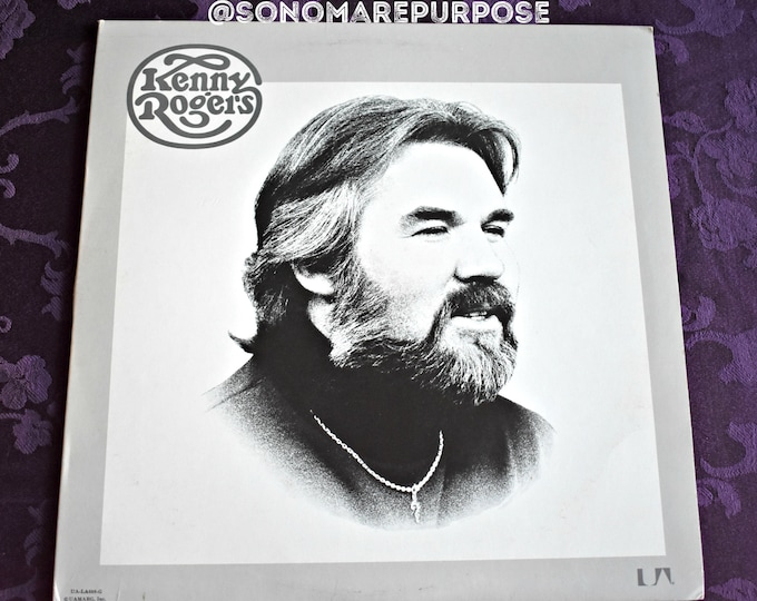 Vintage Kenny Rogers Kenny Rogers 1976. Vintage Vinyl Record LP Album, Near Mint Album Record, Kenny Rogers Country, Country Folk
