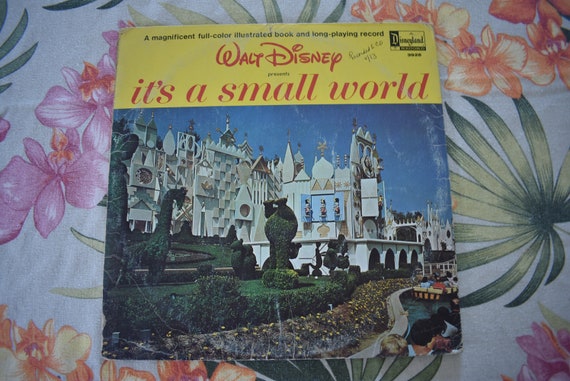 Walt Disney's Its a Small World Vintage 1964 Vinyl Record LP